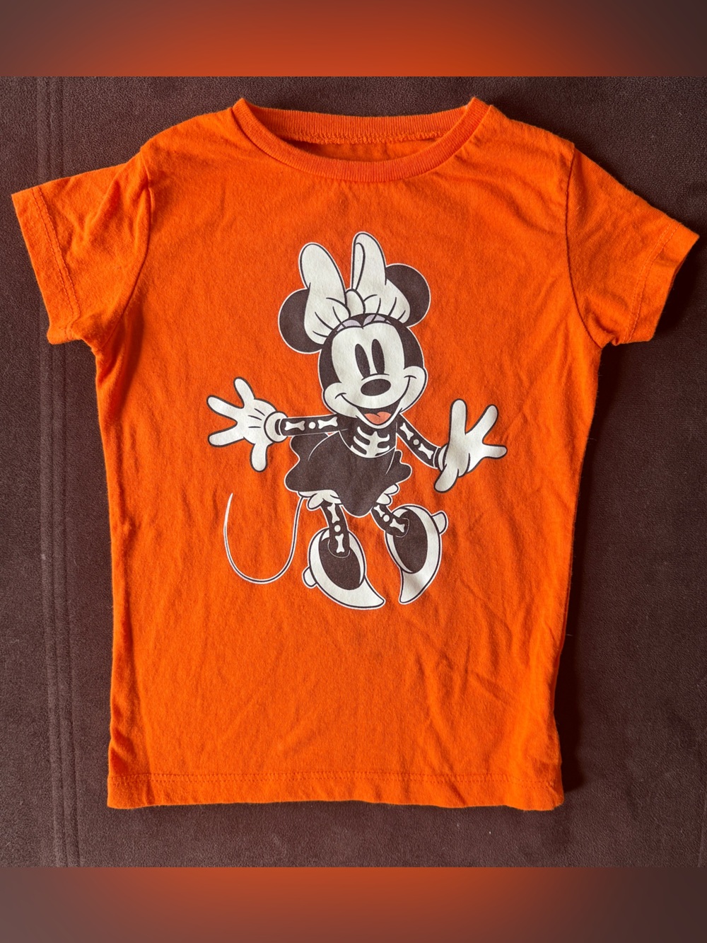Disney Skeleton Minnie Mouse Graphic Halloween T-Shirt